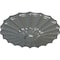 Ekena Millwork Shakuras Ceiling Medallion (Fits Canopies up to 1 3/8"), Hand-Painted Platinum, 9"OD x 1 3/8"P CM09SHPLS - alternate 3